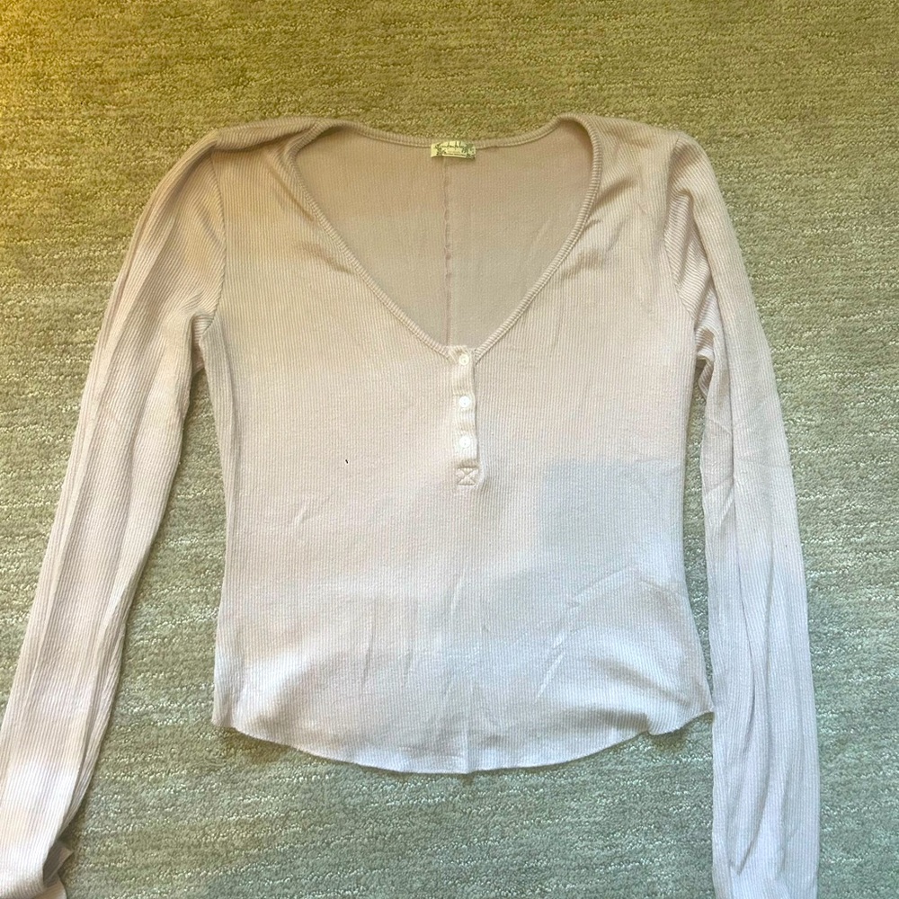 Top Long Sleeve By Free People Size: M